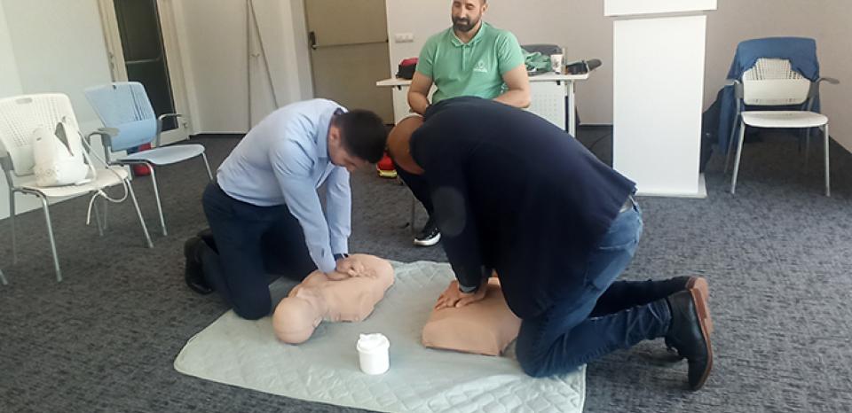 First Aid Training for the employees of TotalEnergies Marketing Bulgaria 